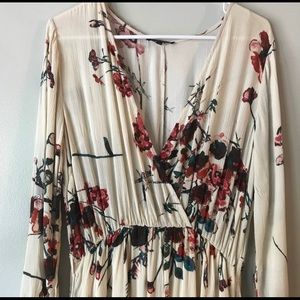 Floral High-Low Dress